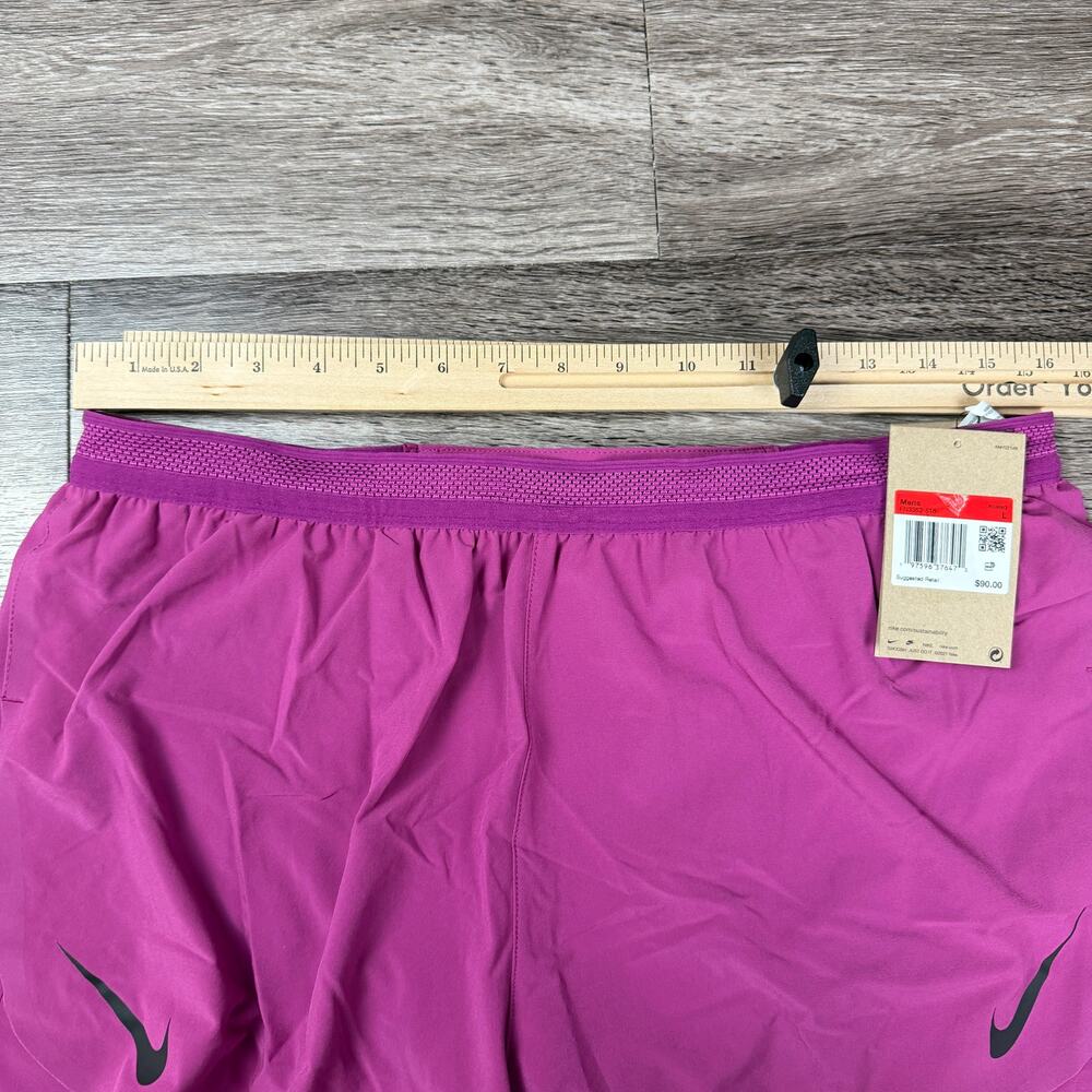 Nike AeroSwift Dri-FIT ADV 4” Lined Running Shorts FN3352-518 Men's Size Large - Picture 6 of 6